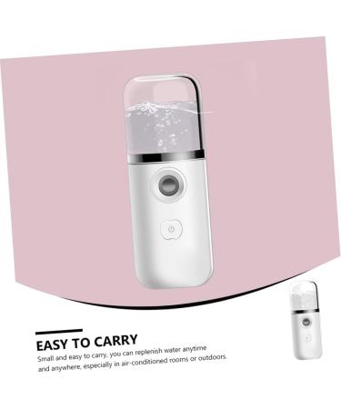 PLAFOPE Hydrating Instrument Sprayer for Skin Care Makeup Mini Sprayer Cool Spa Spray Water Bottle Abs White - Buy Online on SooperMarket.com
