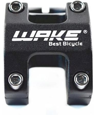45mm Wake Mountain Bike Short Handlebar Stem | Aluminum Alloy | For MTB, Road Bike, BMX, Fixie Gear | Black Blue Gold Red - Buy Online on SooperMarket.com