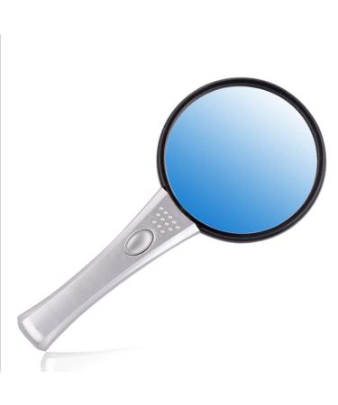 XENITE Handheld Magnifier with LED Light Handheld 10 Times Reading Magnifier OfficeProducts Magnifier