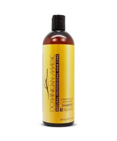 DOMINICAN MAGIC Hair Follicle Anti-aging Shampoo Strenghtening Shampoo with Rosemary to Stimulate Hair Growth 15.87 Oz 15.87 Ounces