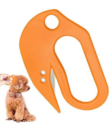 Pet Knotting Comb with Steel Blade De Knotting Comb for Dogs Hair Removal Comb for Dogs Portable Pet Grooming Combs Dematting Tools for Dog Cat black one size - Buy Online on SooperMarket.com
