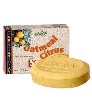 Madina Oatmeal Citrus Soap 3.5 Oz