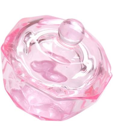 BrushesOctagonal Dappen Dish Cup Crystal Glass Glassware Tool for Nail Art Manicure Care - Buy Online on SooperMarket.com