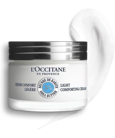 L'OCCITANE Shea Light Comforting Face Cream 50ml | Hydrating Facial Moisturizer - Buy Online on SooperMarket.com