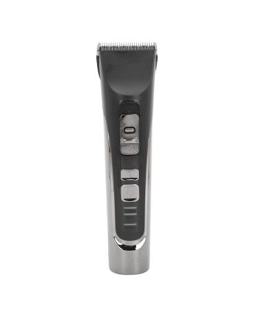Cordless Hair Clipper Multifunctional Efficient Electric Hair Trimmer with Indicator Light for Hairdressing Salon (Black)