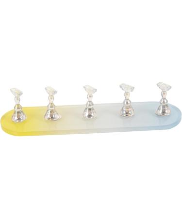 minkissy 4 Sets Nail Practice Holder Nail Display for Nail Painting Beauty Nail Stands Press on Nails Rack Beauty Nail Display Convenient Nail Stands Plastic Decorative Nails Accessories - Buy Online on SooperMarket.com