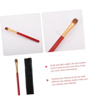 FOYTOKI Precision Eyeshadow Brush Eye Makeup Eye Makeup Tool Eye for Makeup Concealer Brush Velvet Bag Carton Eyes - Buy Online on SooperMarket.com