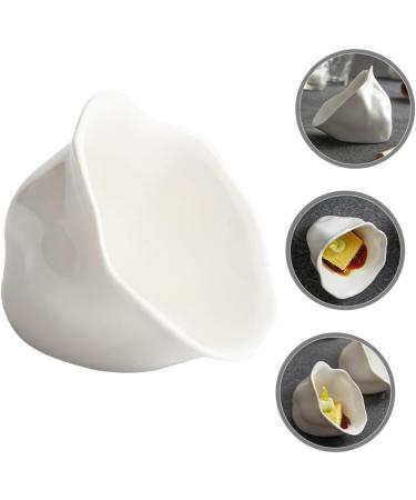 Zerodeko Olive Oil Tea Bag Sauce The Dish Sauce Dish car Dip Cups Ceramic Sauce Dishes Bowl Vinegar Dish Small Ceramic Bowls Snack Bowl Sauce Dipping Dish Alien Small Bowl Ketchup - Buy Online on SooperMarket.com