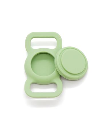 For Airtag dog collar for Apple Airtag Dog Tracker GPS Tracking Accessories Anti-Lost Protective cover silicone Air day cat necking band dog airtical day owner for pets cat dog hall bands green