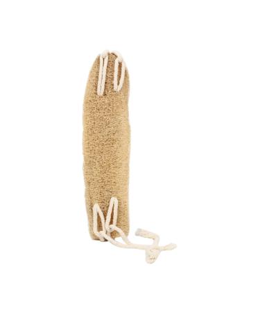 Loofah Bath Towel Scruber Bath Scrubber Bath Sponge Scrubber Exfoliator Scrubs Travel Wash Back Scrubber Shower Scrubber Back Scrubber Strap for Shower Beige
