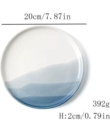 Dinnerware Dishes Plates Ceramic Dinner Plates Dish Plates Household Kitchens Restaurants Round Plates Steak Plates Dessert Plates Regular Dinner Plates Plain Plates Dinner Restaurant Family Party Pla Small D - Buy Online on SooperMarket.com