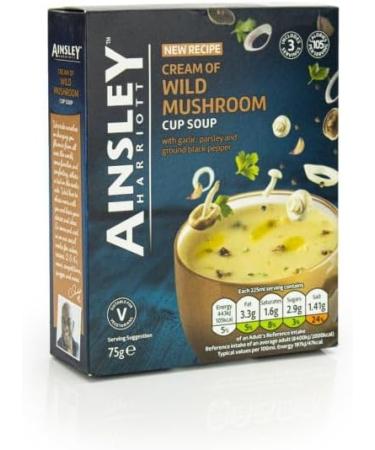 Ainsley Harriot Instant Cup Soup - 4 Pack Bundle - Wild Mushroom and Chicken and Leek (12 Sachets Total) - Buy Online on SooperMarket.com