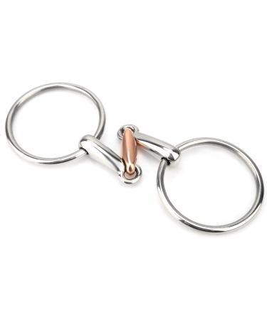 Salutuya Double Broken Water Bridle - 11.5 cm Stainless Steel Anatomical Bit for Gentle Riding - International Shipping - Buy Online on SooperMarket.com