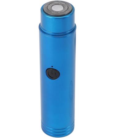 Mini Beard Clipper USB Rechargeable Portable Electric Beard Cutter for Daily Use Travel (Blue) - Buy Online on SooperMarket.com