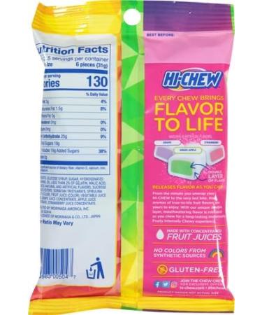 Morinaga Hi-Chew Fruit Chews Regular Mix 3.53 Ounce by Morinaga - Buy Online on SooperMarket.com