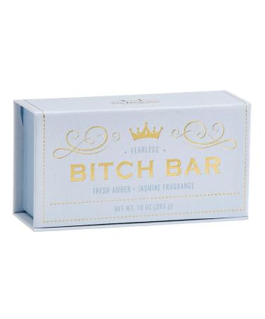 San Francisco Soap Company Btch Bars | For Her | No Harmful Chemicals - Good for All Skin Types - Made in the USA | 10oz | Fresh Amber & Jasmine