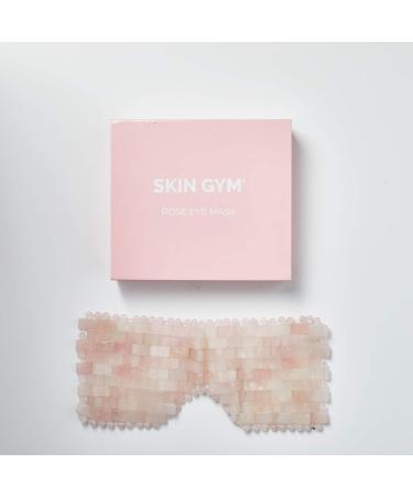 Skin Gym Rose Quartz Eye Mask - Soothing Anti-Aging Depuffing & Wrinkle Relief for Stress & Fatigue - Shop Internationally - Buy Online on SooperMarket.com