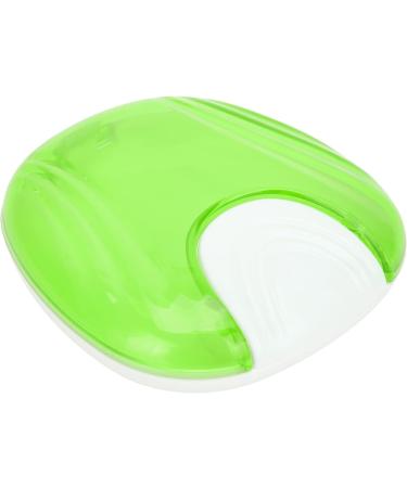 Durable Orthodontic Holder Case - Portable Denture Container with Pressure Lock Design (Light Green) | International Shipping Available - Buy Online on SooperMarket.com