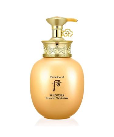 The History of Whoo Spa Essential Moisturizer | Premium Body Moisturizer for Professional Spa Care-like Sensation | Lightweight Texture Moisturizing Finish & Aruvedic Fragrance 220ml