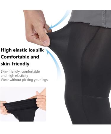 Henoot Compression Leg Gulp - Sport Long Leg Cuffs for Sun Protection & Performance in Running Basketball Football Cycling & Fitness - Buy Online on SooperMarket.com