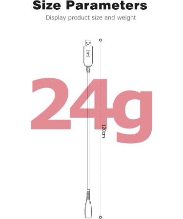 USB Charging Cable Compatible with Braun S3 Shaver - Braun Series 1, 3, 5, 7, 9 Charger - Buy Online on SooperMarket.com