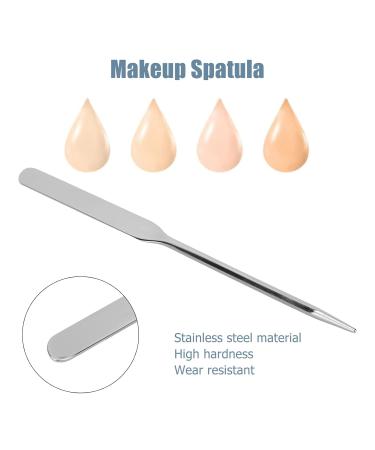 Liquid Spatula for Makeup Artists | Stainless Steel Mixing Tray & Ergonomic Stirring Rod - Perfect for Nail Art - Buy Online on SooperMarket.com