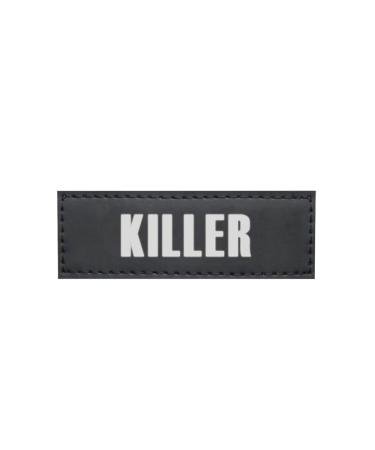 Nobby Velcro stickers KILLER set of 2 3x9cm