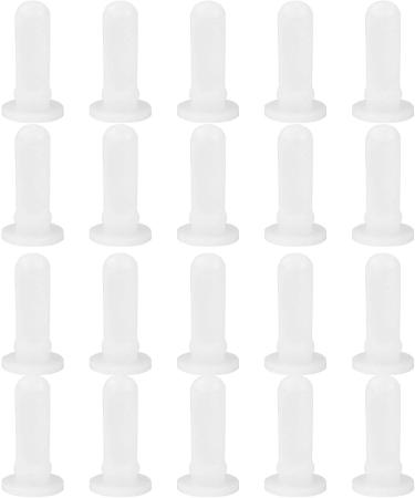 Shenrongtong K tzchnippel: 20-Piece Pet Still Nipple Feed Set for Kittens Puppies & Lizards - Transparent Bottle Nipple for Easy Feeding - Buy Online on SooperMarket.com