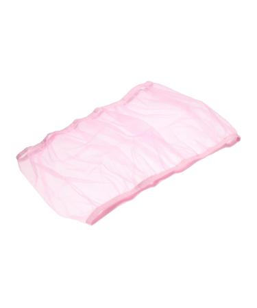 Patikil 42.5x10.6 adjustable bird cage cover universal bird cage feather feather feather soft airy rock protection mesh network for parrot pigeon pink rose 1