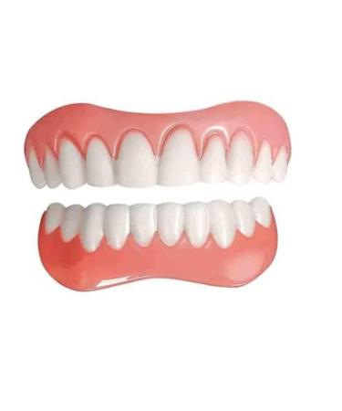 Dentures cosmetic veneers brightening temporary prosthesis teeth below false teeth silicone toothproats for men and women 1PCs