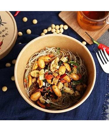 Spicy and sour powder in barrel 120g Hot and Sour Noodles Instant Noodles Chongqing Specialty Snacks Sweet Potato Noodles Spicy snacks Food substitute Instant Spicy Vermicelli (10 barrel) - Buy Online on SooperMarket.com