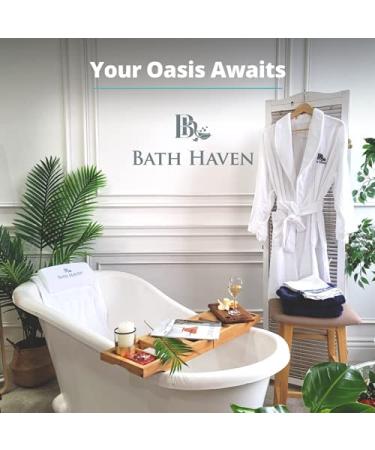 Luxury Bath Haven Full Body Bath Pillow with Headrest - Spa Accessories for Neck and Back - Powerful Suction Cups - Ideal for Shower, Tub, Jacuzzi - Buy Online on SooperMarket.com