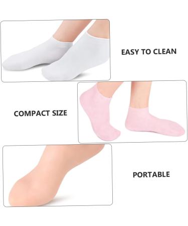 Healeved 3pairs Moisturizing Socks Foot Protective Socks Moisturizing Foot Covers Socks for Cracked Feet Silicone Women s Socks Moisturizing Foot Socks High Heels Girl Child Sebs Elastic 23x9.5cm - Buy Online on SooperMarket.com