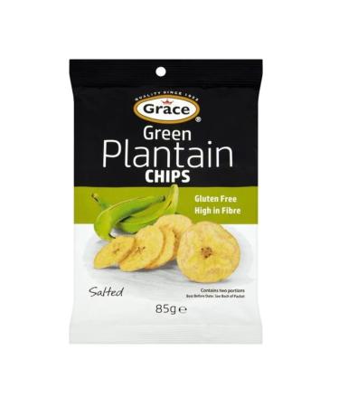 Grace Green Plantain Chips 85g-Fd