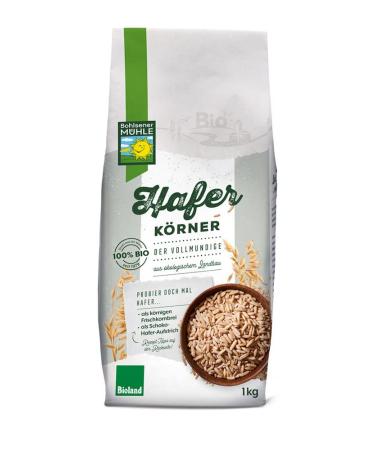 Bohlsener M hle Organic Oats (2 x 1 kg) 1 kg (pack of 2)