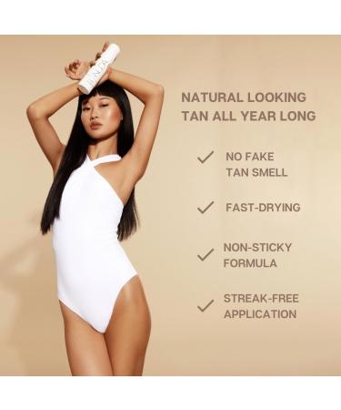 Nuda Sunless Tan Remover | Gentle Vegan Mousse with Aloe Vera & Vitamins A C E | Non-Abrasive Fake Tan Remover for Women (190mL - Buy Online on SooperMarket.com