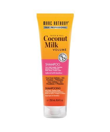 Marc Anthony Milk Shampoo Volume Ounce 250ml coconut 8.4 Fl Oz