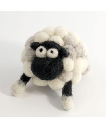 Woolbuddy Needle Felting Kit for Beginners - 6 Unique Felt Animals & Tools Included - Buy Online on SooperMarket.com