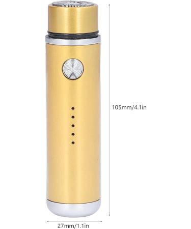 Mini USB Shaver Hypoallergenic Electric Shaver for Men (Gold) - Buy Online on SooperMarket.com