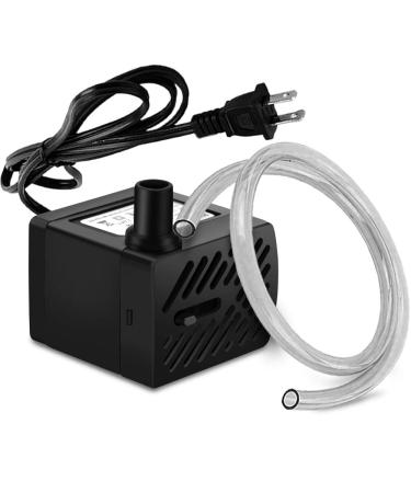 PULACO 50GPH 3W Mini Submersible Water Pump for Aquariums, Fish Tank, Pond, Fountain, Hydroponics