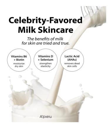 A'pieu Milk Sheet Mask Variety Pack - Hydrating and Brightening Korean Skincare for Normal to Dry Skin - Buy Online on SooperMarket.com