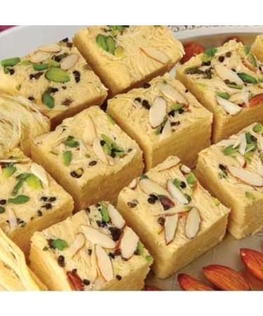 Rakhi Diwali Special (Soan Papdi 250g) Gift Hamper for Brother Sister Delicious Indian Traditional Sweets Best Gift For All Occasions Tasty Treat For Family & Friends Sold By Kidzbuzz