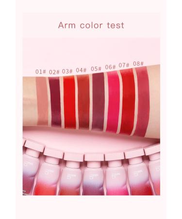 MIESCHER Colored Liquid Lipstick - Long Lasting Matte Lip Cream for Women (06 Pink) - Buy Online on SooperMarket.com