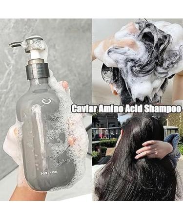 Caviar Amino Acids Shampoo Caviar Shampoo And Conditioner Caviar Intensive Care Hair Mask 450ml Caviar Hydrating & Smoothing Shampoo for All Hair Types - Buy Online on SooperMarket.com
