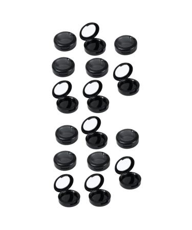 FRCOLOR 16 Pcs Cosmetic D66 Storage Box 3.8*3.8cmx2pcs Blackx2pcs