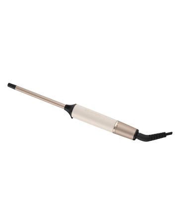 Remington Shea Soft 1/2" Curling Wand Advanced Ceramic Curling Iron Infused with Shea Oil for Smooth Results 8 Heat Settings & Quick Heat Up with Auto Shut-Off Champagne 1/2"