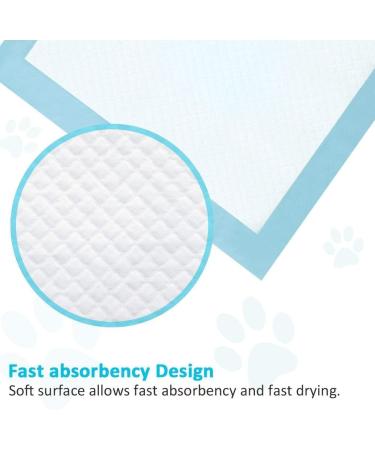 40 Count Dog Pee Pads Extra Large 23.6"x35.4" X-Large Training Puppy Pee Pads Super Absorbent & Leak-Proof XL Disposable Pet Piddle Pad and Potty Pads for Dogs Puppies Doggie -60x90cm - Buy Online on SooperMarket.com