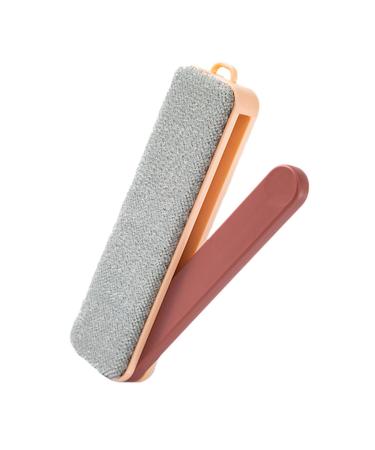 Toddmomy 1pc Static Hair Removal Brush Multi-Function Brush Sticky Lint Roller Lint Removers Electrostatic Lint Brush Hair Remover for Clothes Coats Multifunction Pink Set Polyester Yarn 19x5.5cm Pink