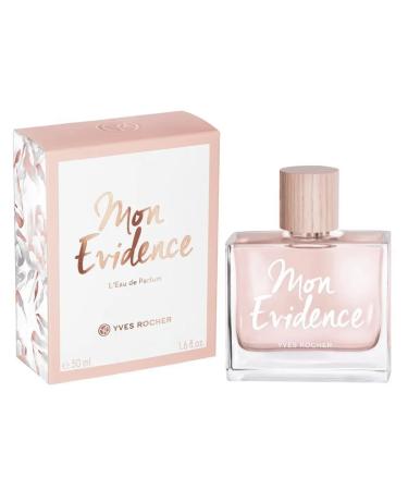 Yves Rocher Mon Evidence L'Eau de Parfum Gift for Women Long Lasting Fragrance Spray 50 ml./1.7 fl.oz.