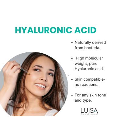 Buy Hyaluronic Acid Serum - Anti-Aging Hydrating Face Serum for Wrinkle Reduction - Buy Online on SooperMarket.com